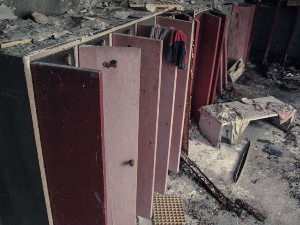 Kindergarten Prypjat - Spinde