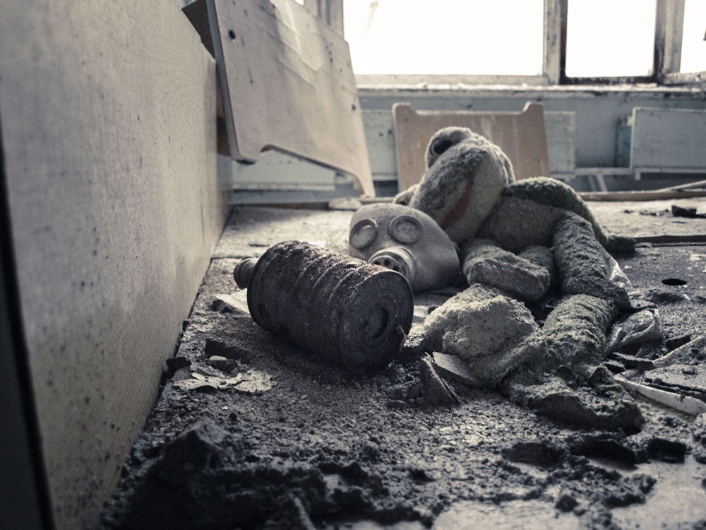 Kindergarten Prypjat - Plüschtier mit Gasmaske