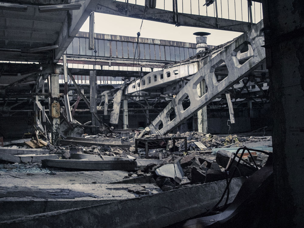 Jupiter-Fabrik - Produktionshalle