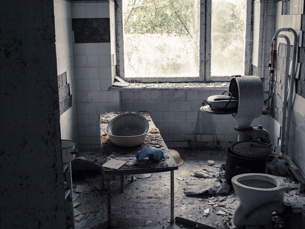 Krankenhaus - Toilette