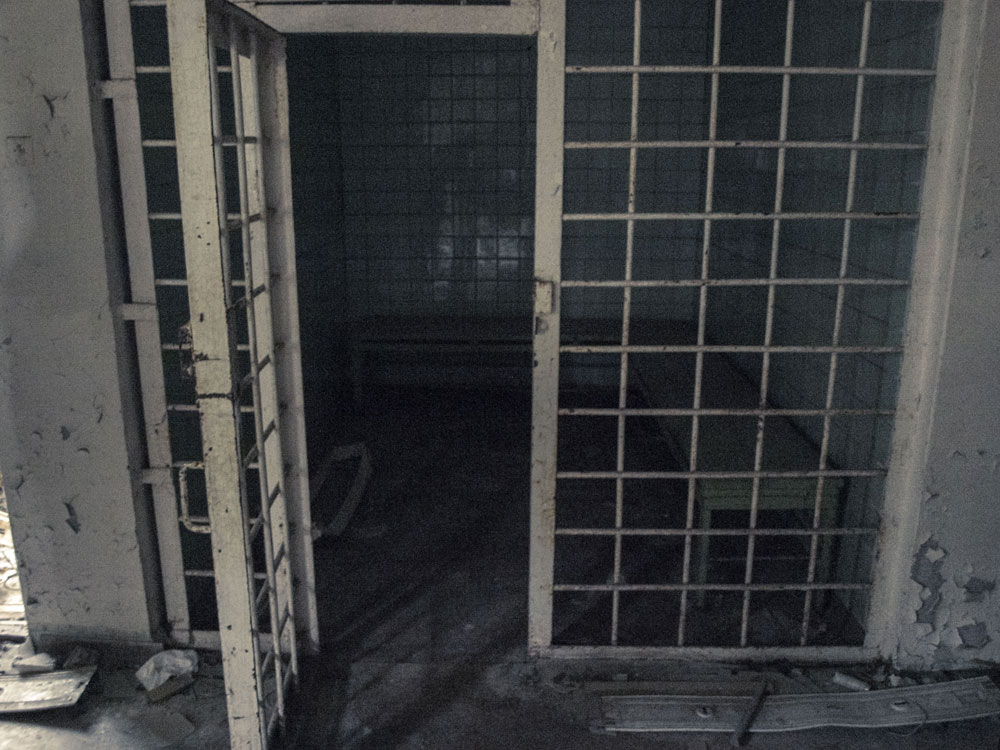 Polizei - Gefängniszelle