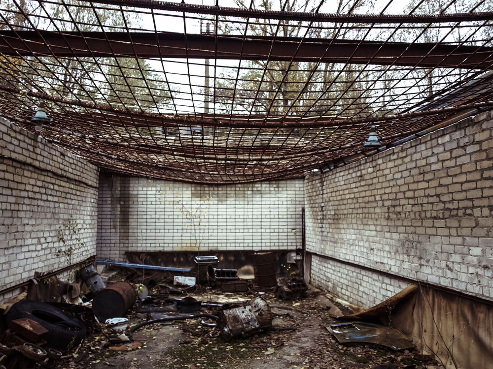 Polizei - Gefängnishof