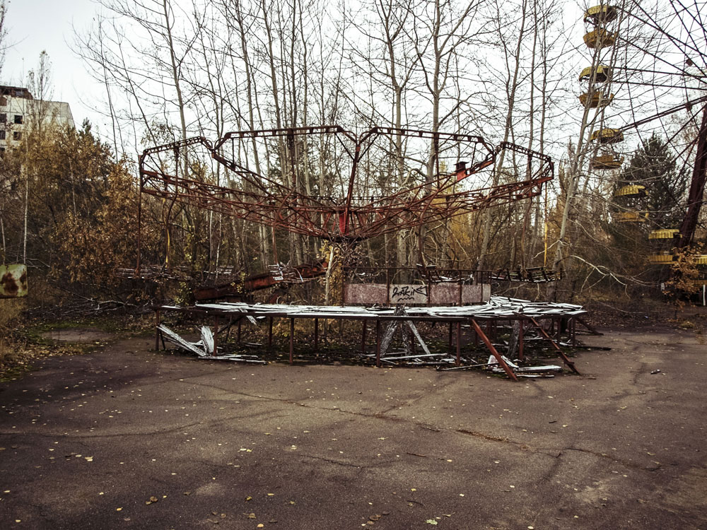 Vergnügungspark - Kettenkarussell