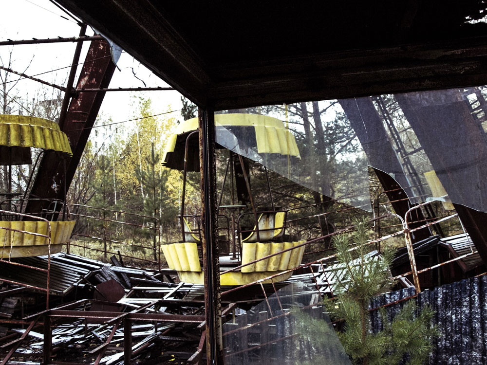 Vergnügungspark - Riesenrad