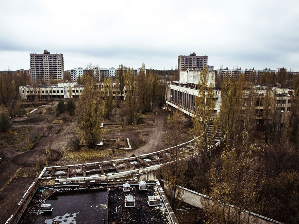 Marktplatz - Überblick über das Zentrum