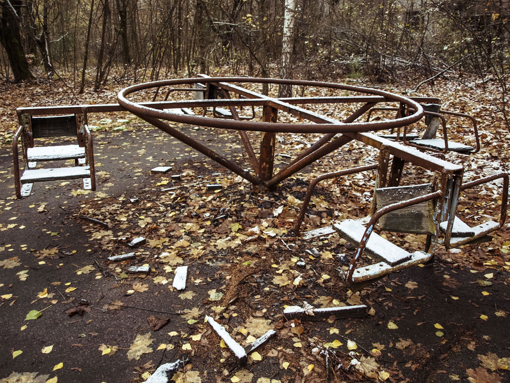 Spielplatz - Karussell
