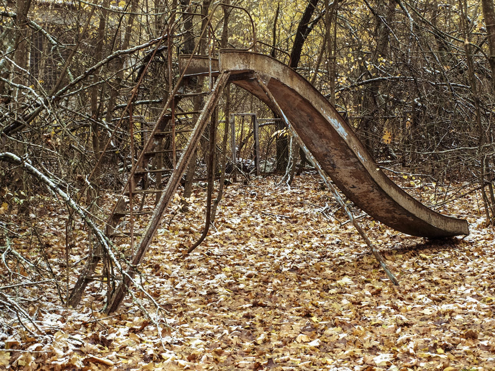 Spielplatz - Rutsche