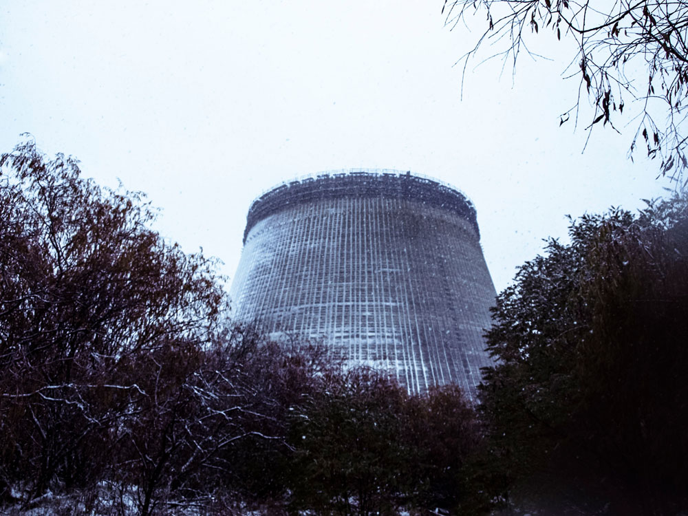 Kühlturm - Außenansicht