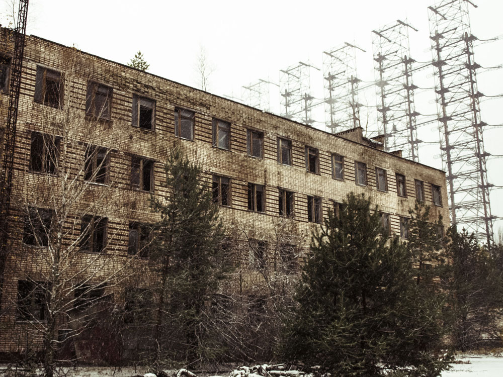 Duga-3-Station  - Außenansicht